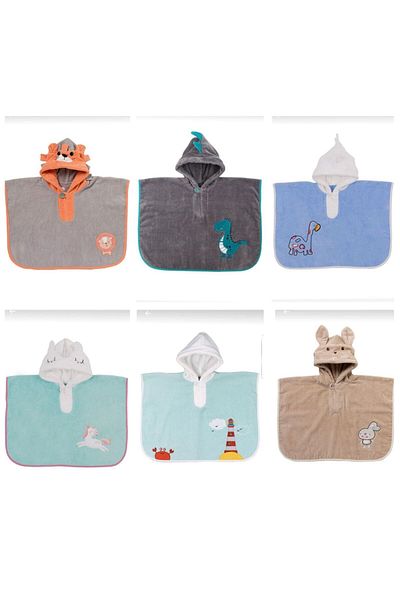 Alpar Tekstil Hooded Children's Poncho and Bath Towel Outlet Product / Lantern