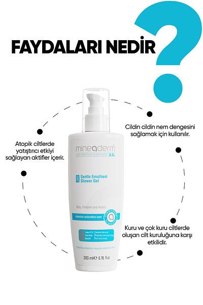 mineaderm Gel Moisturizing Shower Gel for Extremely Dry Skin/a.d+ Gentle Emollient Shower Gel