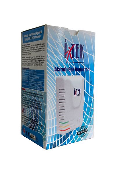 İTEK Natural Gas Alarm Device Nys-3 Model Gas Detector, Guaranteed Itek