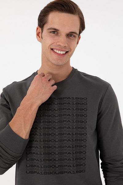 U.S. Polo Assn. Men's Anthracite Sweatshirt 50293461 -Vr006