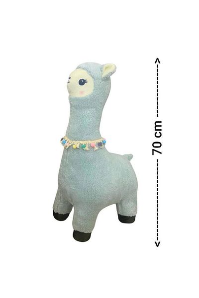 GRAN TOYS رفيقة لعب ونوم من القطيفة الألبكة مقاس 70 سم