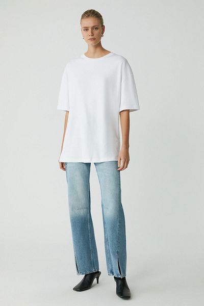ETHIQUET Vıvıan Women - 100% bawełna organiczna, okrągły dekolt, T-shirt w dużym rozmiarze