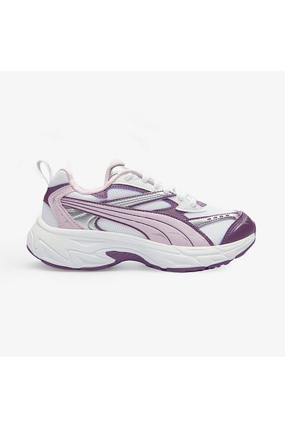 Puma Pantofi sport albi pentru copii Morphic Techie