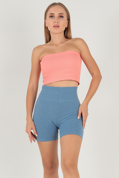 Doremi Безшовні звичайні короткі жіночі легінси