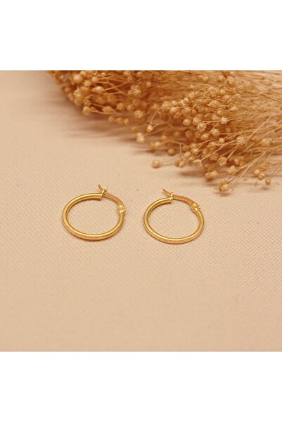 TAHAN MÜCEVHERAT Ajda Halka Küpe