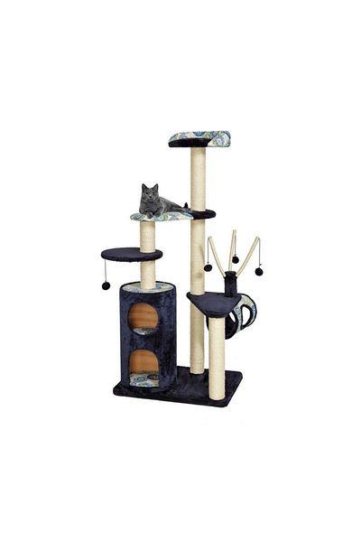 Midwest Playhouse Style Cat Furniture, 36"L x 25"W x 62"H
