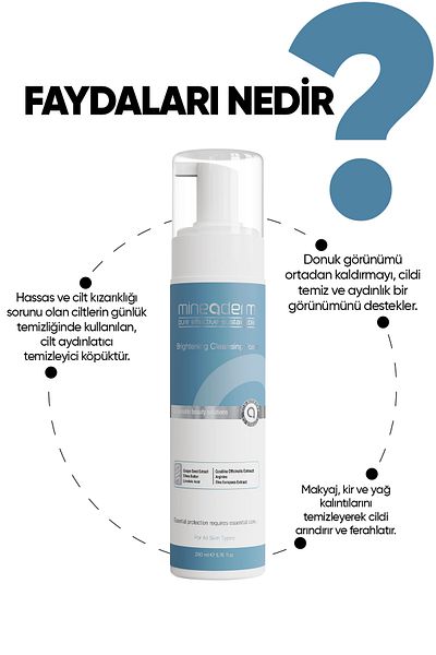 mineaderm Brightening Daily Cleansing Foam