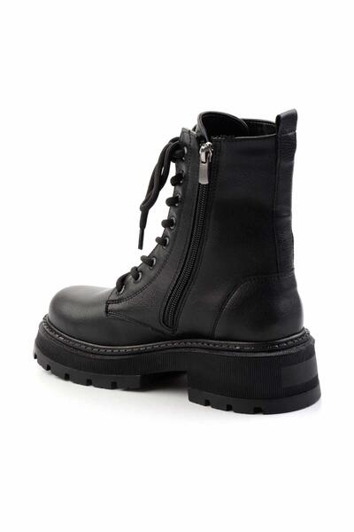 Bambi Siyah Kadın Bot & Bootie K02179771009