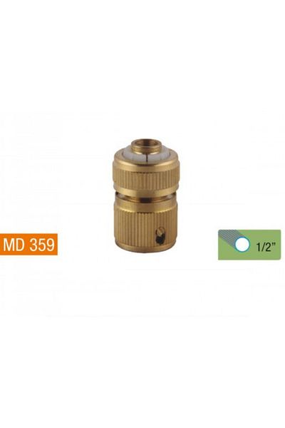 Medalyan 1/2'' Brass Hose Connection Adapter