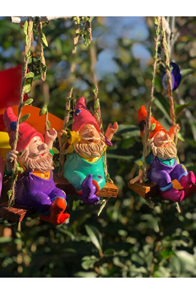 NurMood Art Decoration Sallanan cüce ( ayak ayak üstü model )