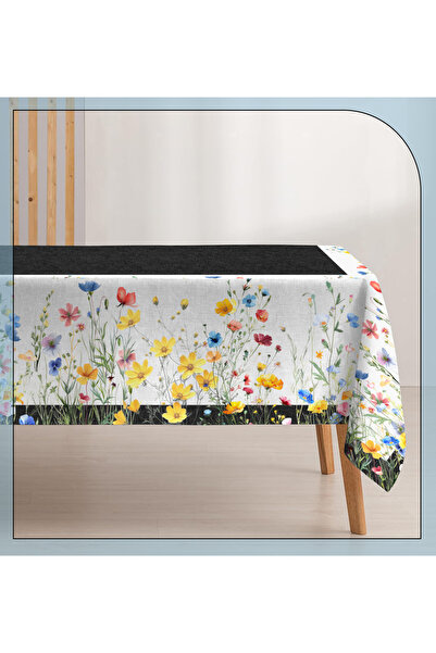 Razz Moda مفرش طاولة منقوش بالزهور
