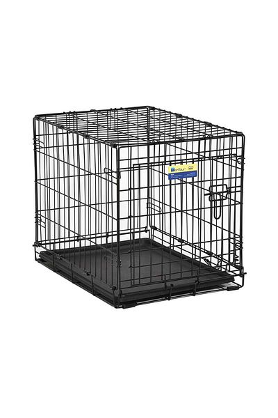Midwest 24" Contour 1-Door Dog Crate, 24"L x 18"W x 19"H