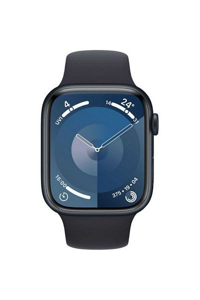 Apple Watch Series 9 GPS + Cellular |45mm| Color Midnight| Aluminium Case with Midnight Sport Band