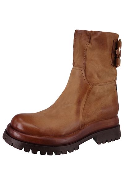 A.S.98 Damen Elegante Stiefelette DIBLA B51208-101 Braun 6285 Braun Leder