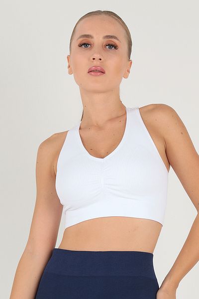 Doremi Double Layer Covered Thick Strap Bralet