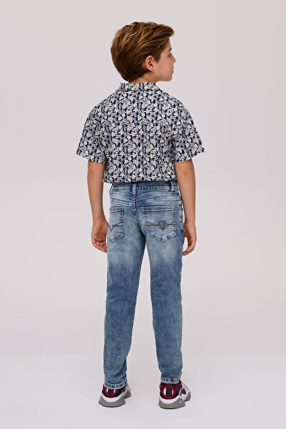 Guess Bg Store Boy's Blue Pants