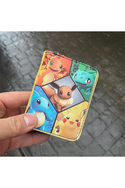 Karakedi Anime Pokemon Baby Characters Κολάζ Κοντό πορτοφόλι