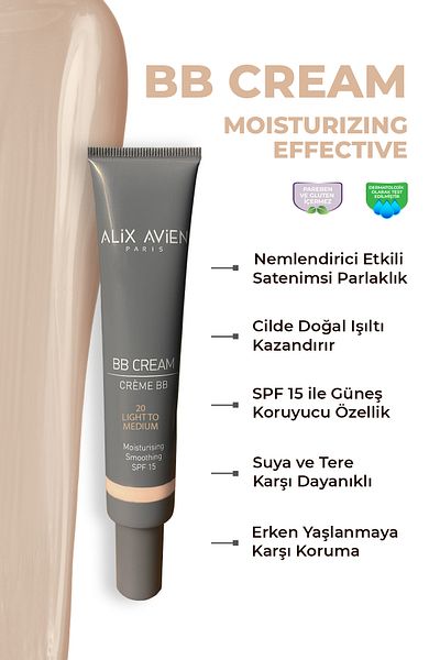 alix avien paris BB CREAM 30 MEDIUM TO DARK