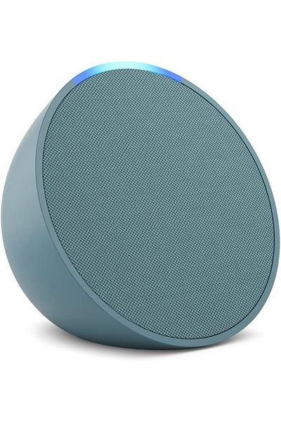 Amazon صدى البوب |   أصغر مكبر صوت Alexa يناسب كل غرفة