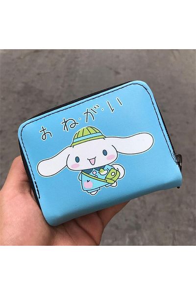 Karakedi Blue Anime Sanrio : Κοντό πορτοφόλι Cinnamoroll