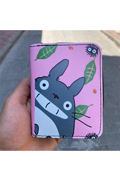 Karakedi Anime My Neighbor Totoro : Κοντό πορτοφόλι Totoro And Susuwatari