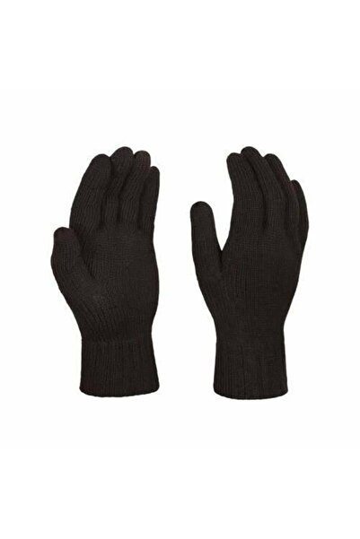 Karakedi قفازات شتوية سوداء سادة
