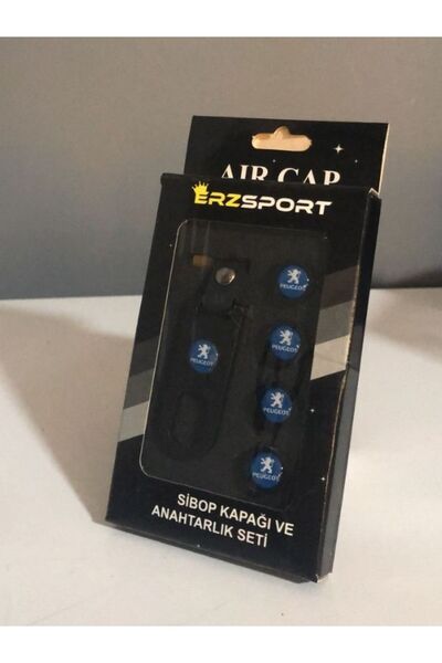 YakamozOtomotiv مجموعة غطاء صمام بيجو وسلسلة المفاتيح