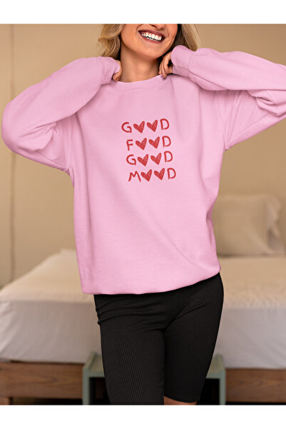 SUNFREE DOBRO ŠTAMPANA Oversize kroj ROZA Pamuk DELNA DUKSETKA