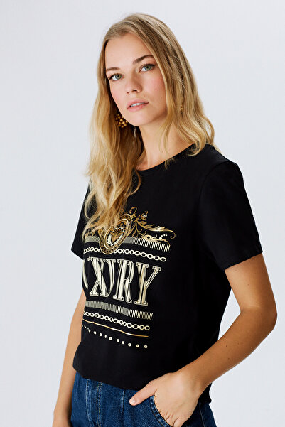 Naramaxx Baskılı T-shirt