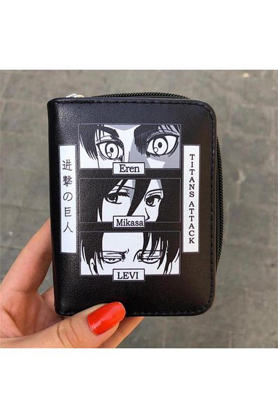 Karakedi Attack On Titan Eyes Short Wallet