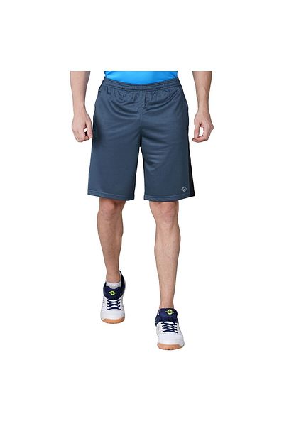 Nivia Sporty-4 Shorts | Teal Blue | Size: Xxl | Lightweight | Comfortable | Gym | Running