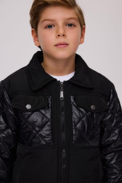 Bikkembergs Bg Store Boy's Black παλτό