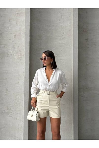prova Missso 241003   Model Belted Shorts