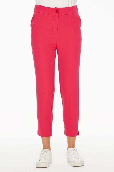 Tuğba High Waist Basic Pants - Fuchsia