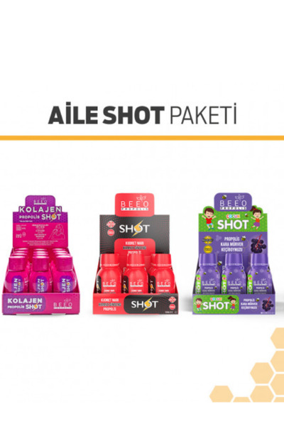 BEE'O Aile Shot Paketi