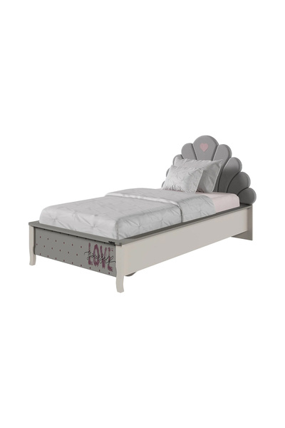 Lajivert Juliet Karyola 100X200 Gri