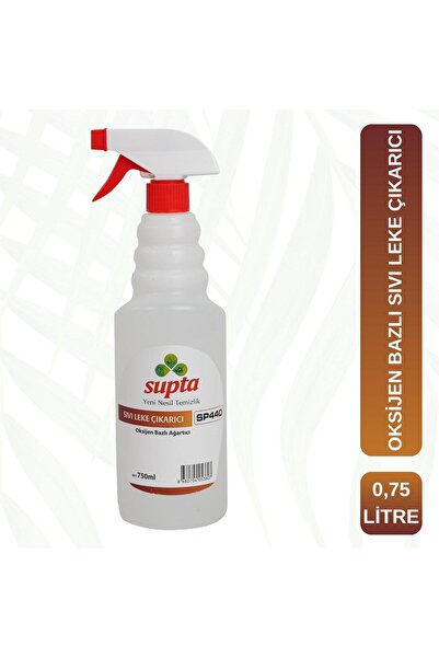 Supta Oksijen Bazlı Ağartıcı Sıvı Leke Çıkarıcı Profesyonel 0,75 Kg