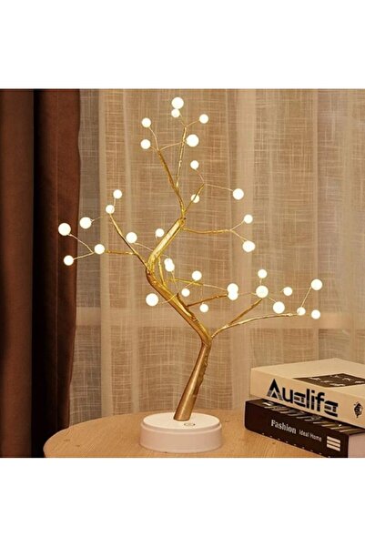 Genel Markalar Yılbaşı  Ağaç Pilli Ve Usb ,gün Işıklı Top Yapraklı