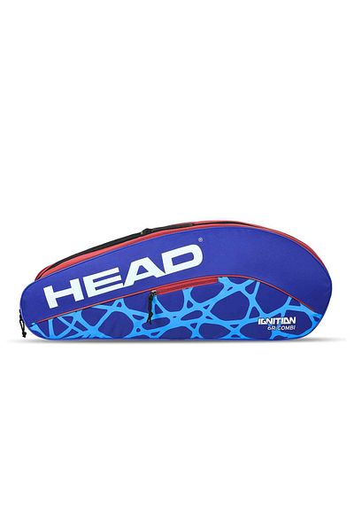 Head Ignition 6R Combi Polyester Badminton Kit Bag | Size: Large | Dedicated Compartments | Unisex