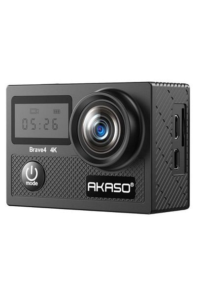AKASO Brave 4 Action Camera | 4K Ultra HD | 20MP | WiF | Touchscreen | Waterproof| EIS| 30m Diving