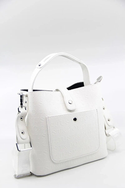 Just Polo Original Women's Reverse Lock Snap Closure Handbag with Back Pocket...
