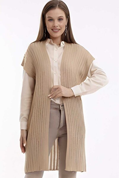 LEBUAS Long Summer Knitwear Vest