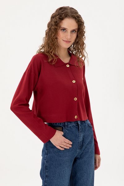 U.S. Polo Assn. Women's Cherry Sweater Cardigan 50297152 -Vr223