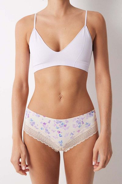 Women'secret Nude microfibre Brazilian panties