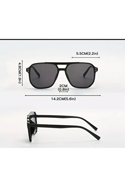 Çelik Unisex Sunglasses with Colored Glasses