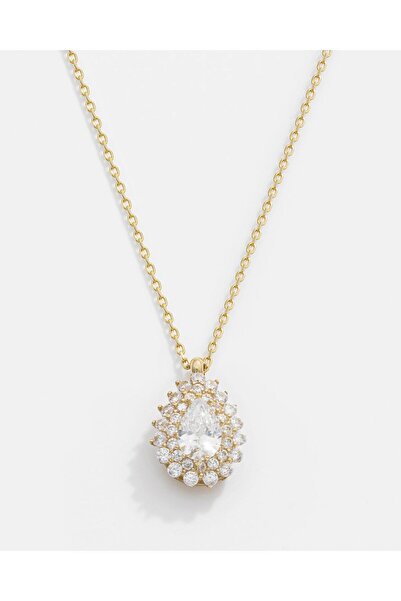MEKS JEWELS 14 Ayar Altın Damla Kolye