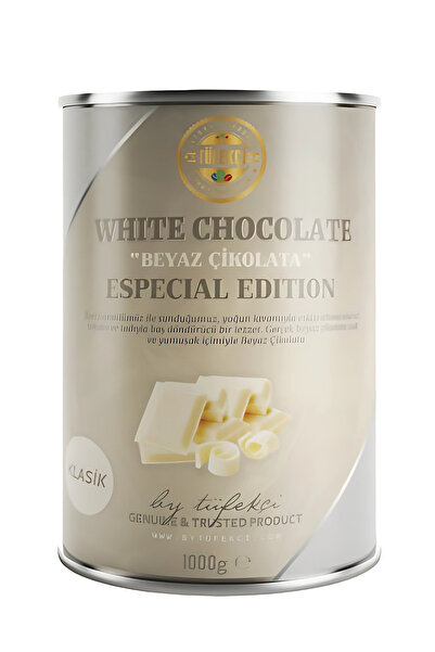 By Tüfekçi Beyaz Sıcak Çikolata – Gerçek Şeker, Yoğun Ve Katılaşmayan Formül,...