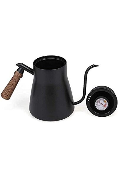 MIBRU Coffee drip pot wood hand and thermometer 850ml