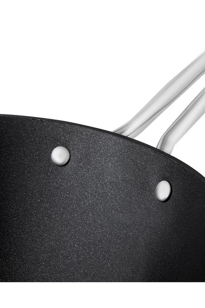 Madame Coco Titanium Professional Wok Pan - Black - 28 cm