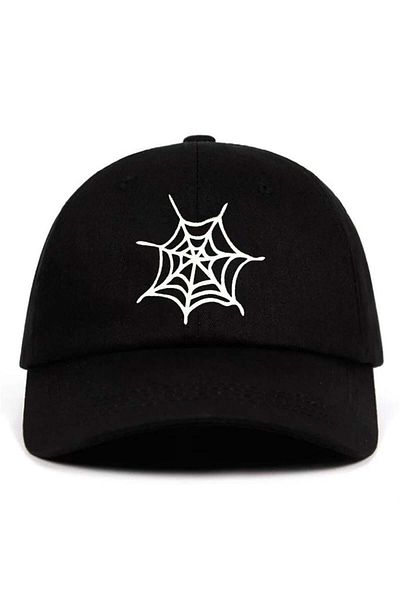 Karakedi Μαύρο καπέλο Spider Web